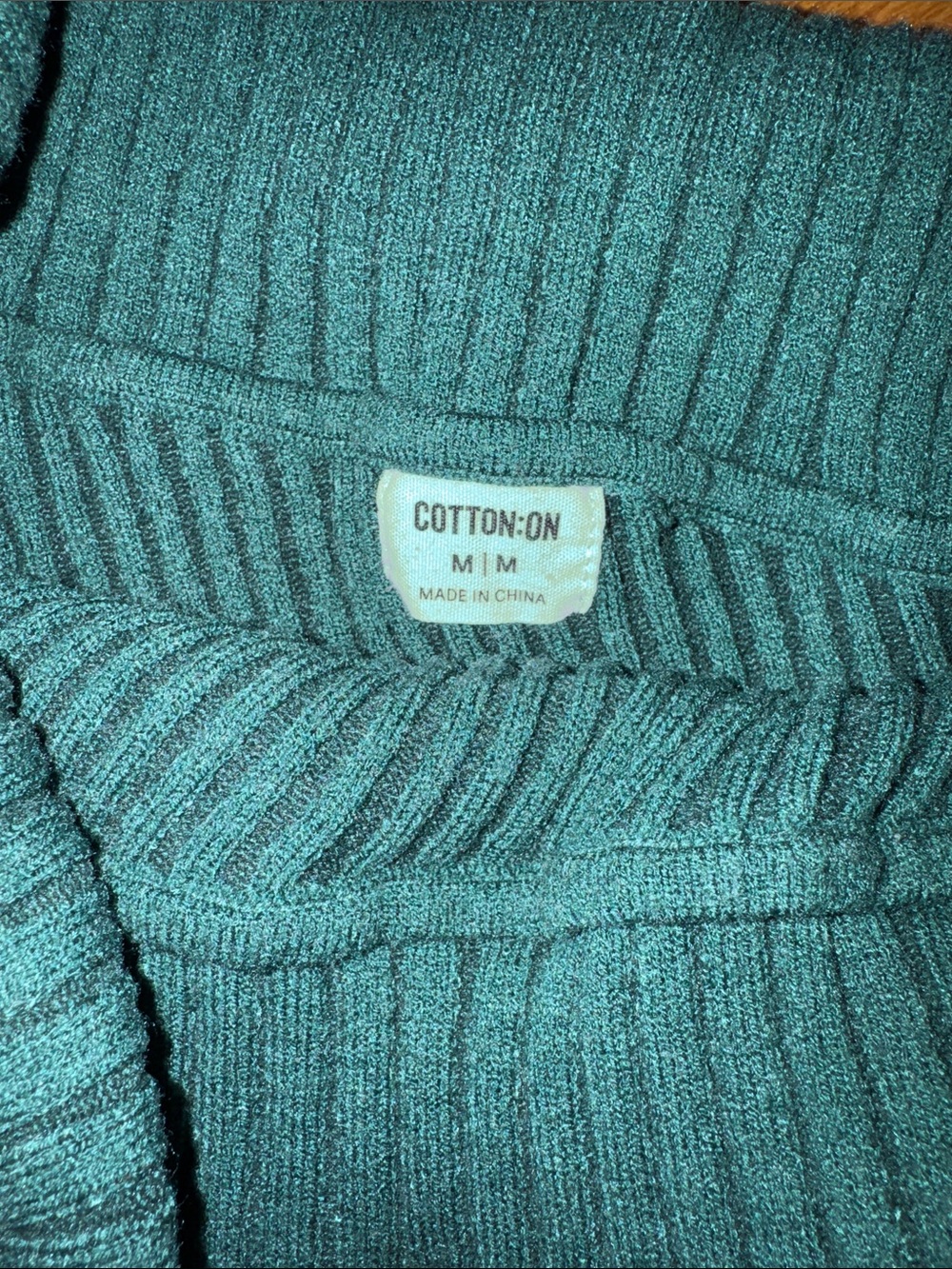 Off-Shoulder Ribbed Women's Sweater - Picture 2 of 3